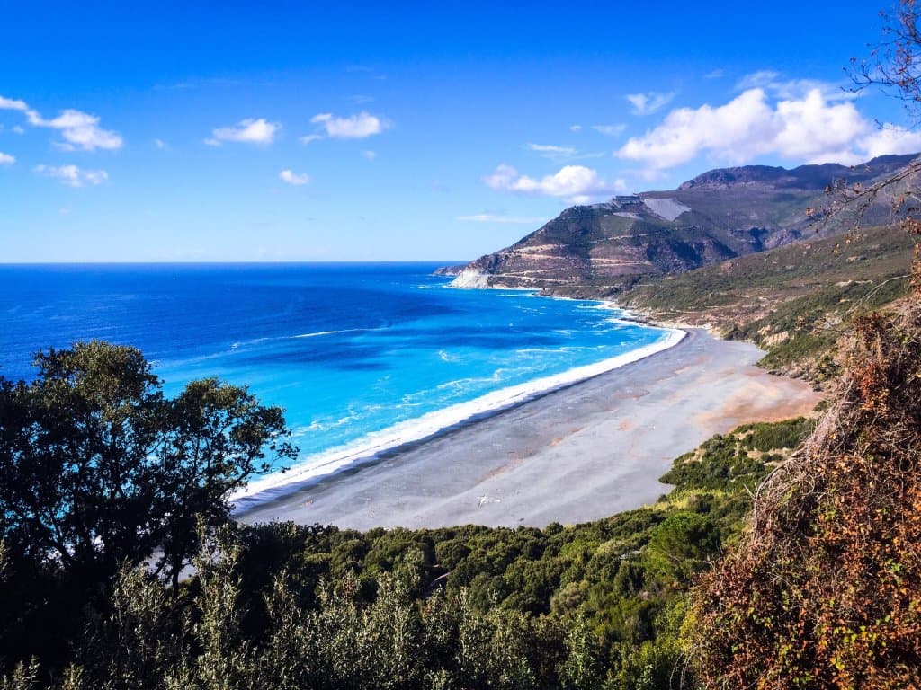 Nonza Black Beach
