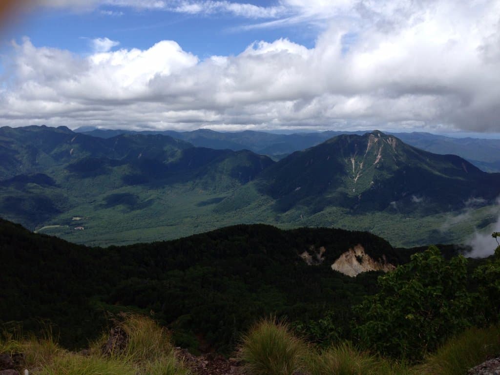 男体山からの展望（太郎山？）