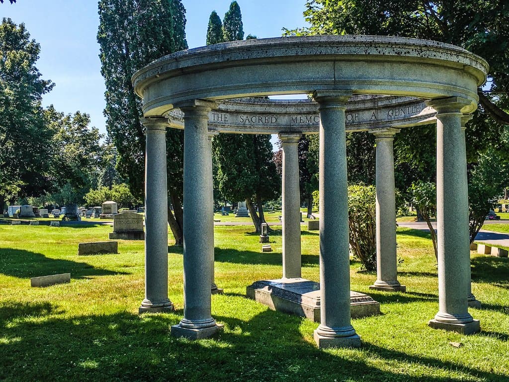Mount Hope Garden Cemetery.