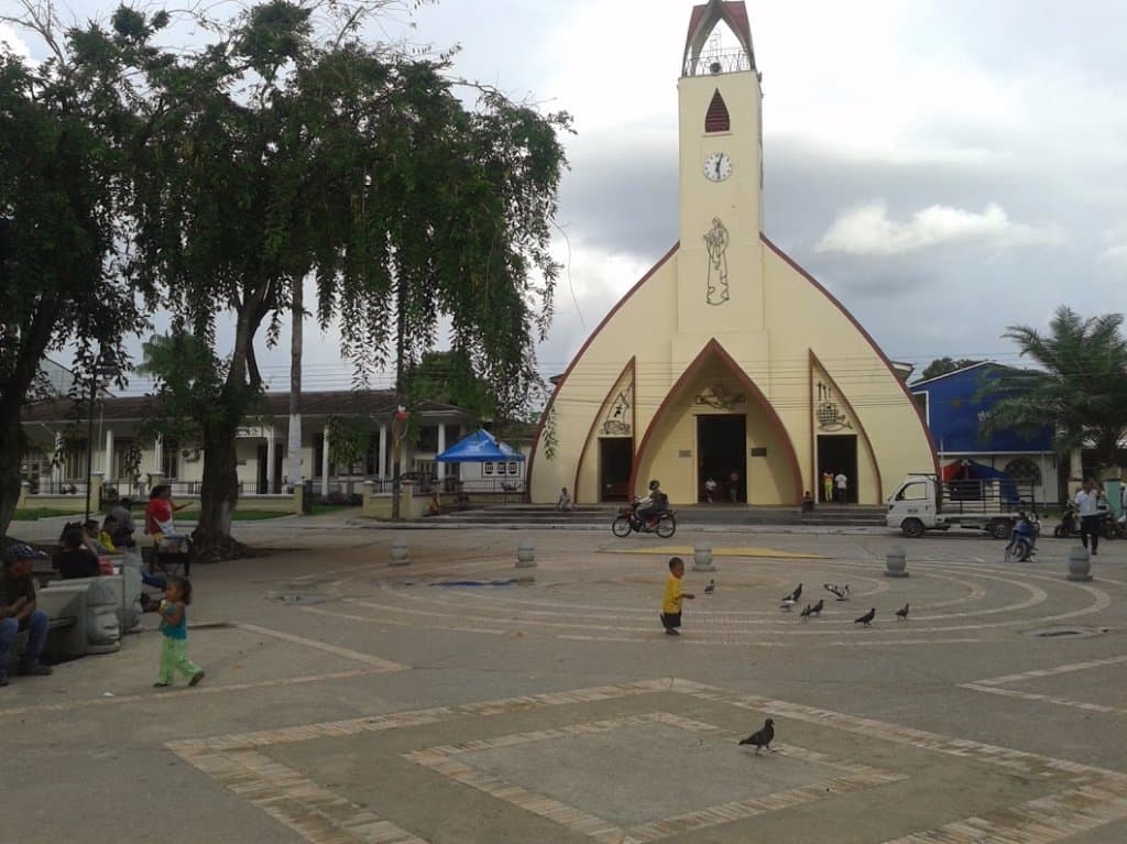 vista da praça