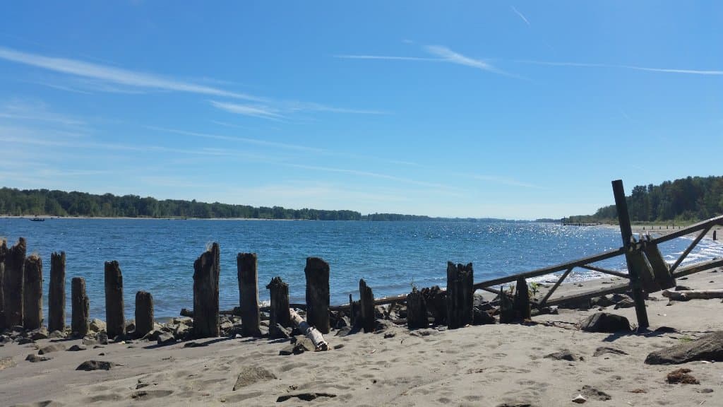 Strandidylle am Columbia River