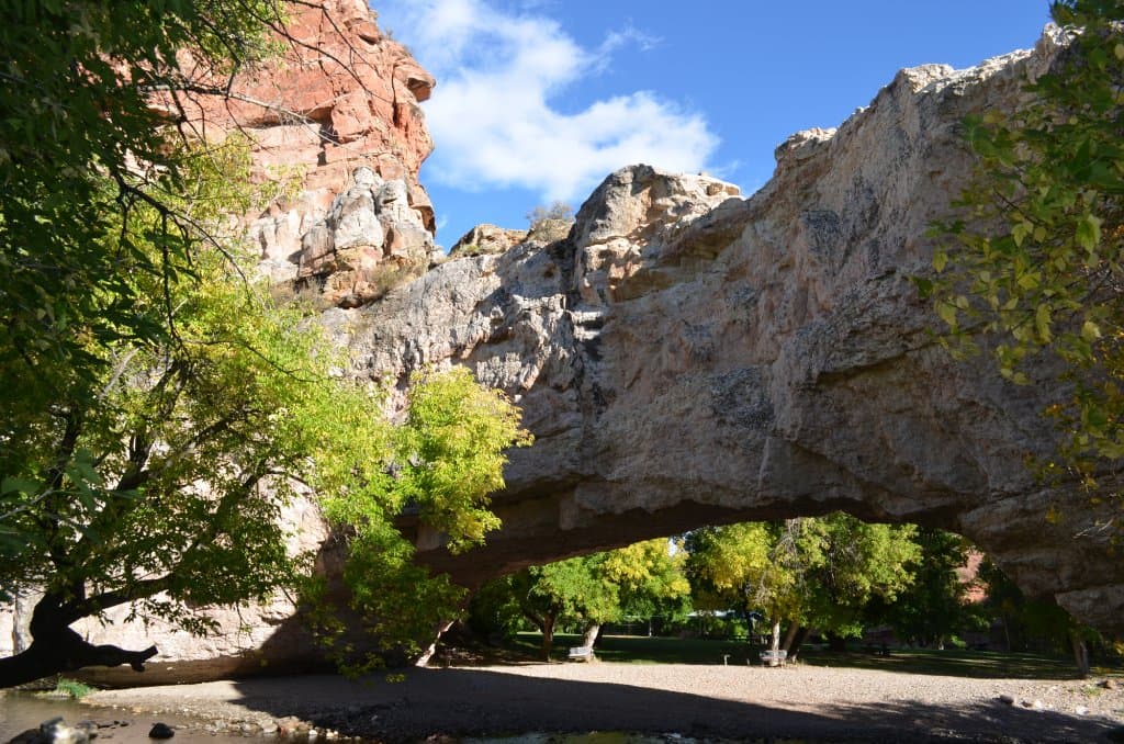 Natural bridge