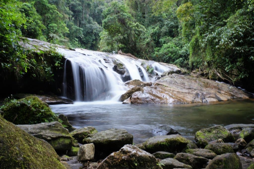 Der erste Wasserfall