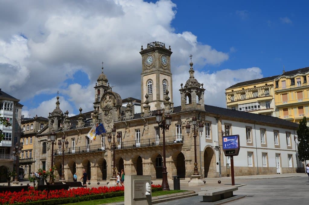 Lugo, Pkaza Mayor e Palazzo dell'Ayuntamiento