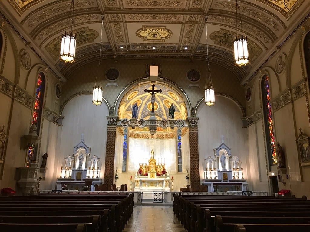 Inside St. Stanislaus Oratory