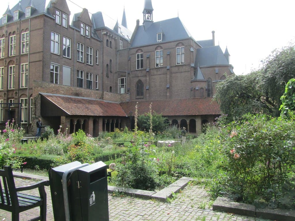 overzicht van het pandhof