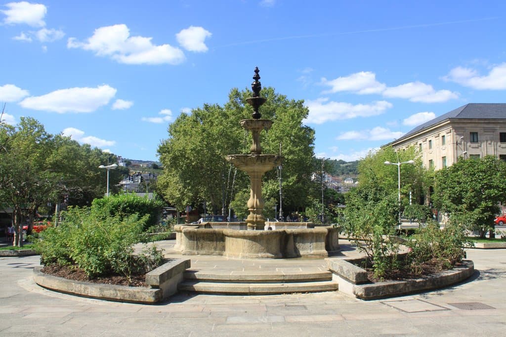 Acceso hacia el parque