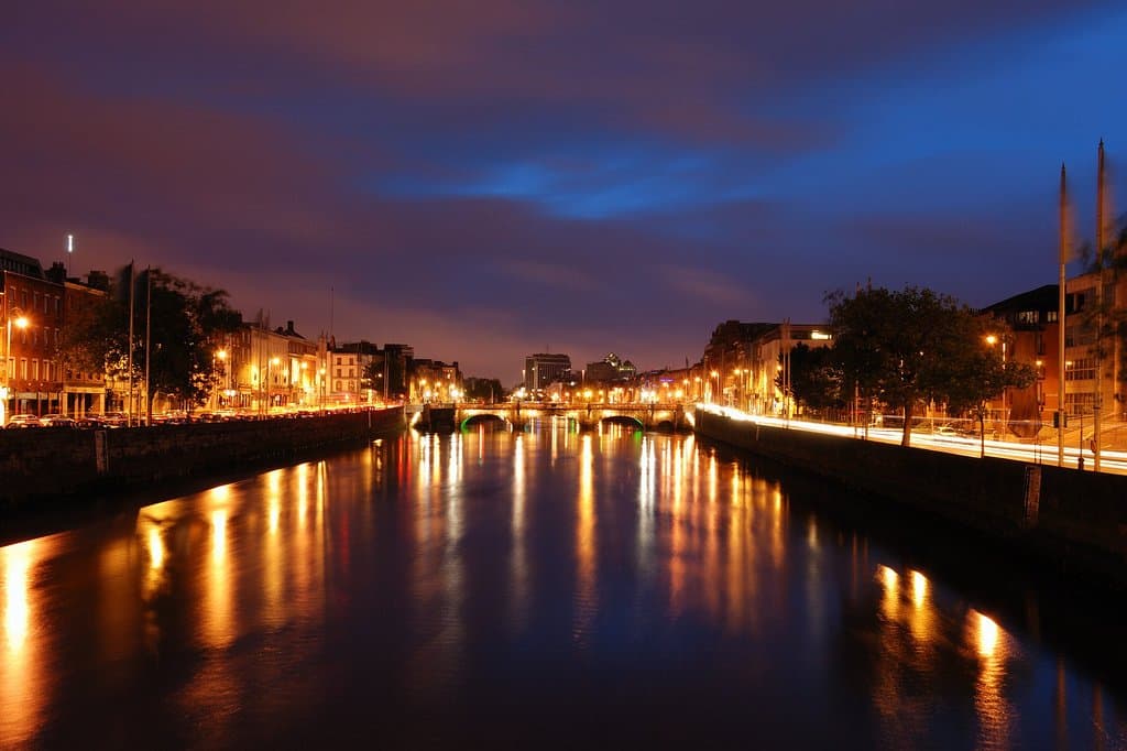 Liffey di notte