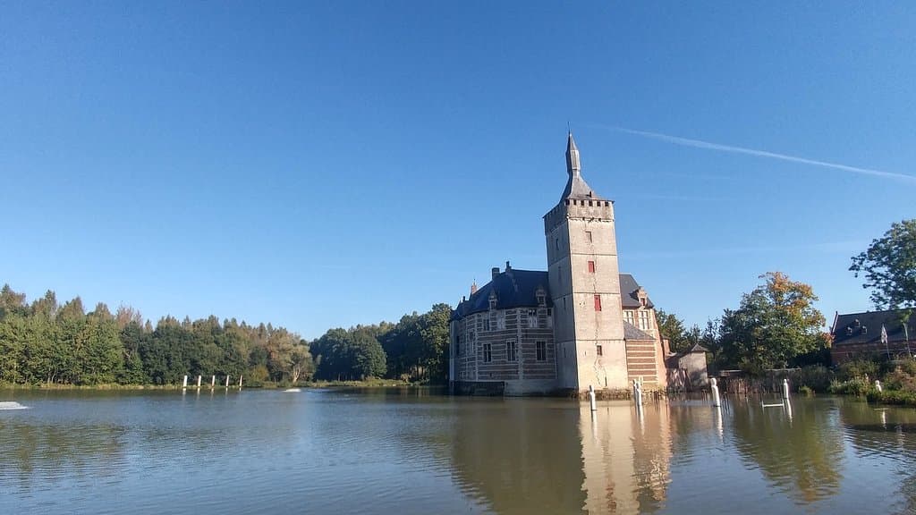 Uitzicht op het Kasteel van Horst.