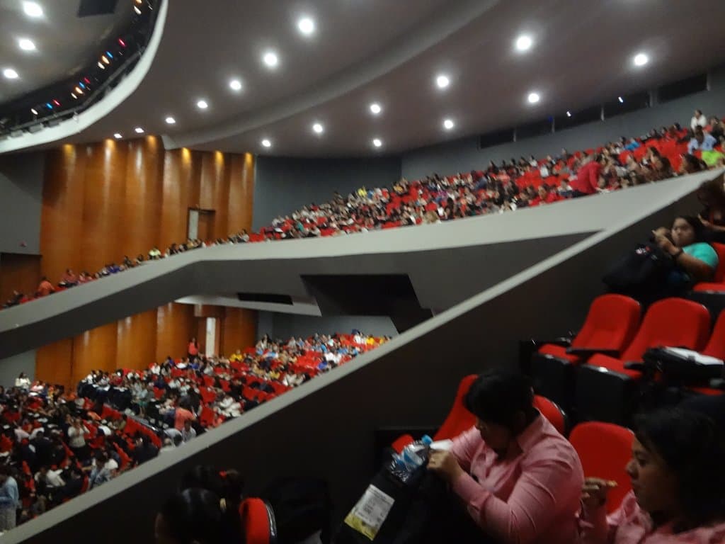 Parte superior teatro