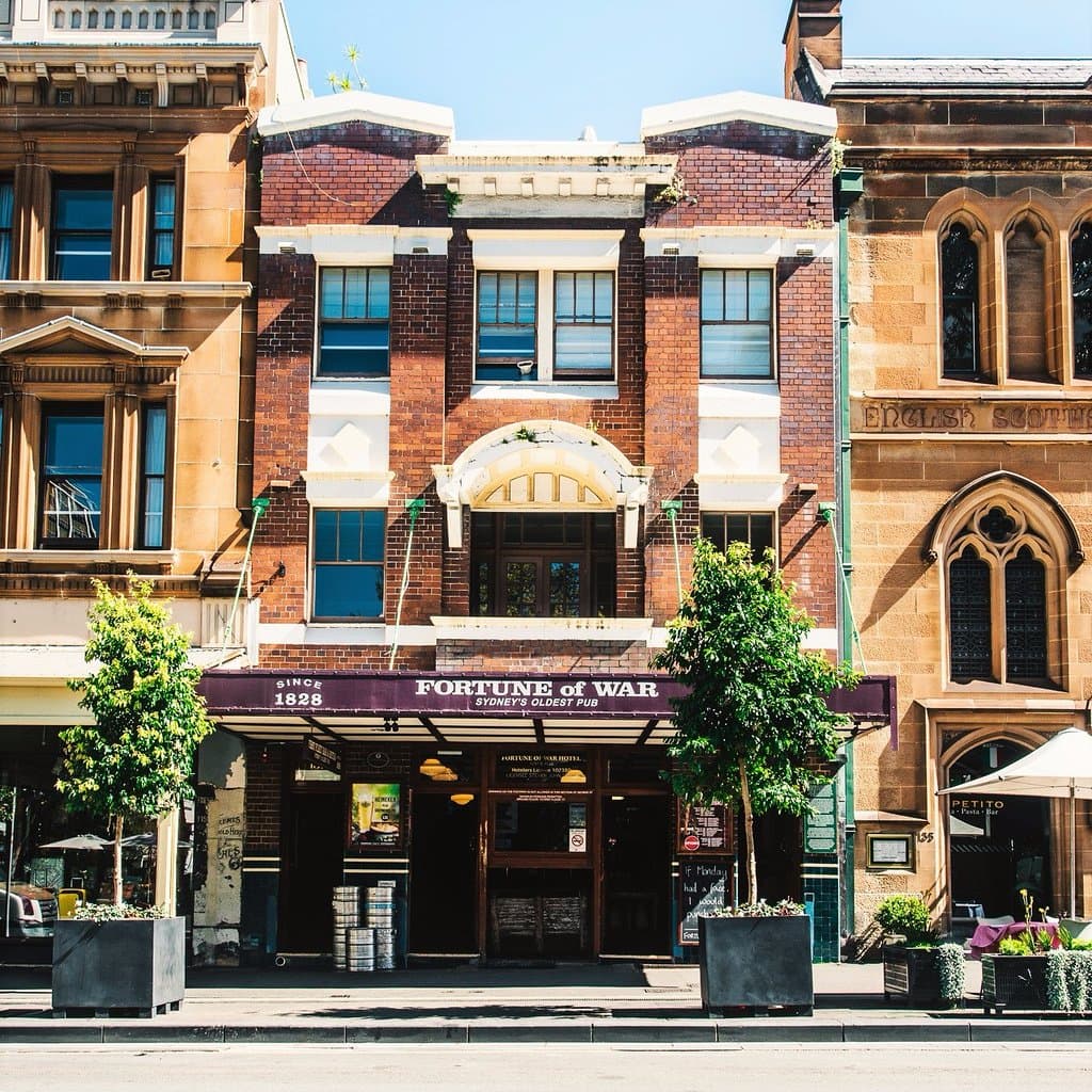 Sydney's Oldest Pub - Outside of Building