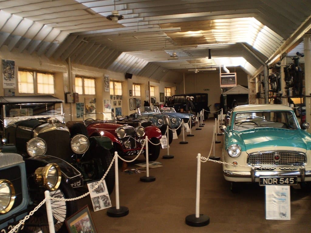 some of the Moray Motor Museum