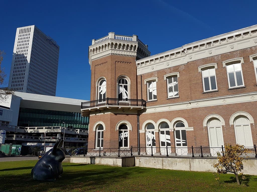Het museum gebouw