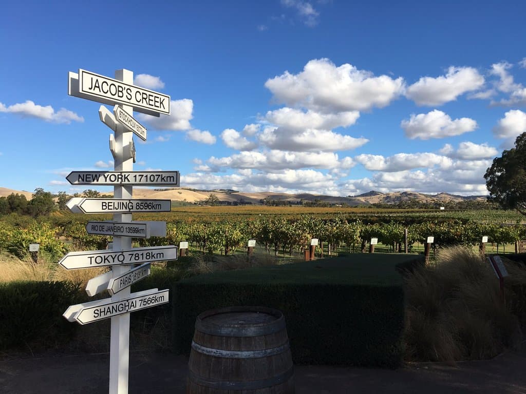 The most photographed sign in the Barossa!