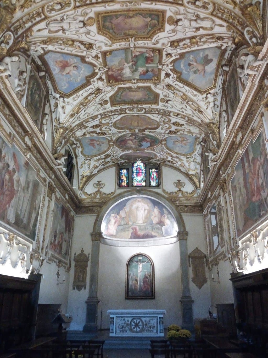 L'interno della Chiesa