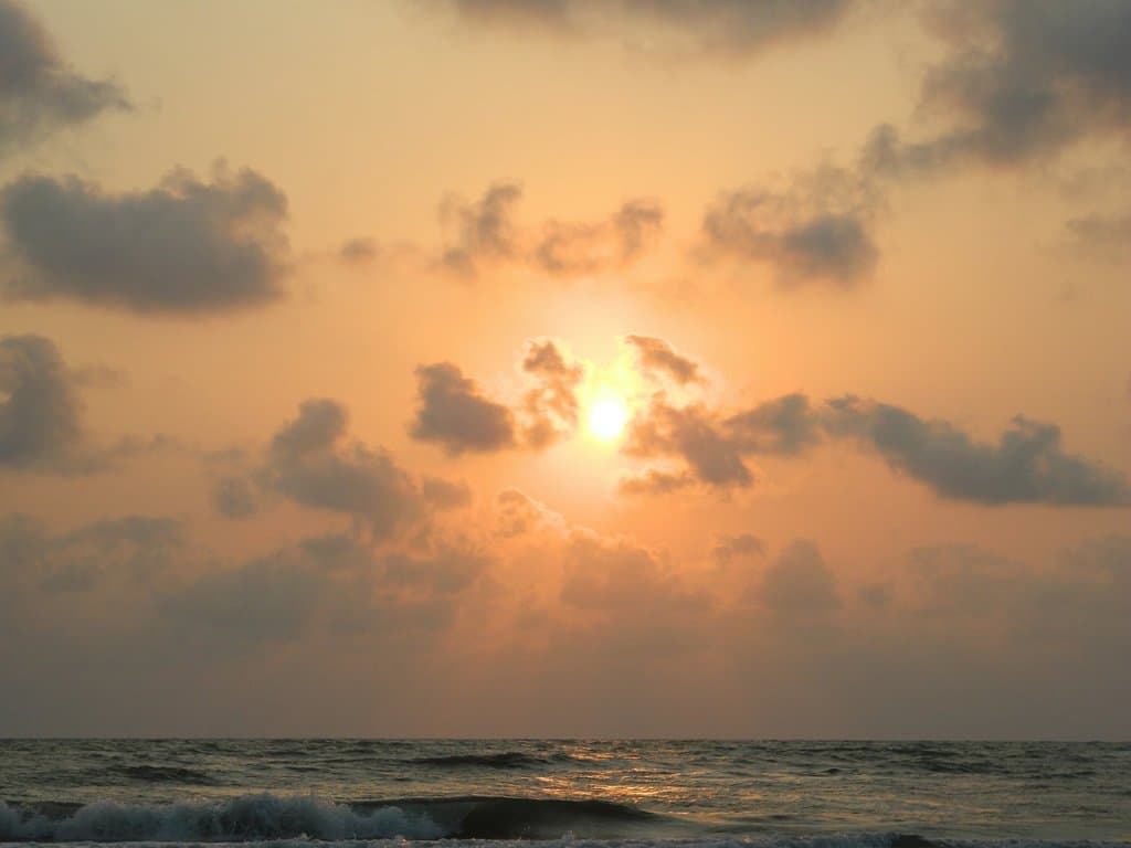 Sunset at Inani