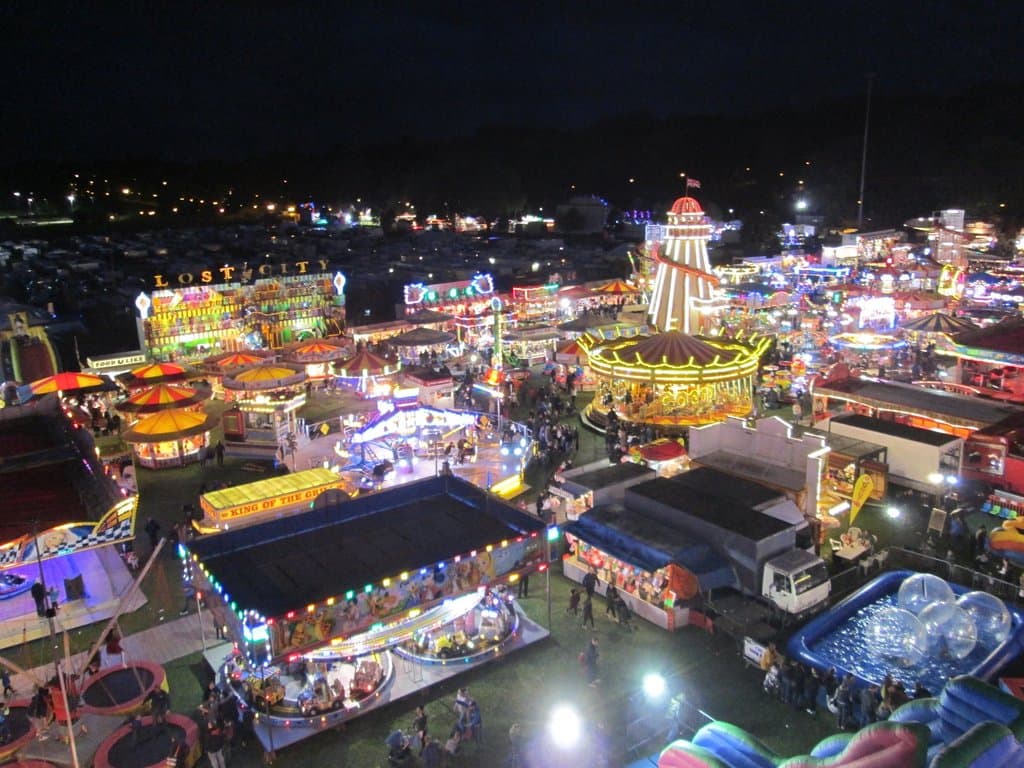 from the wheel