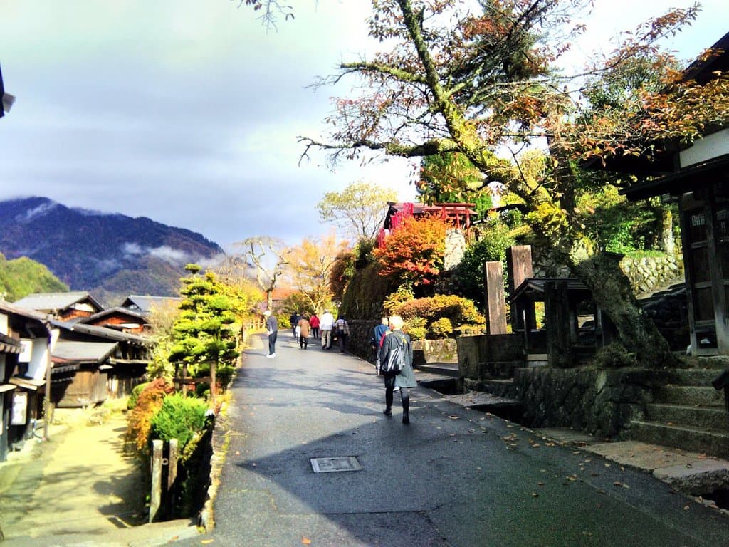 延命地蔵付近