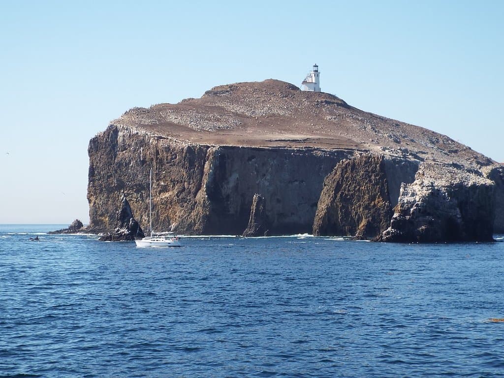 Lighthouse on Anacapa Island