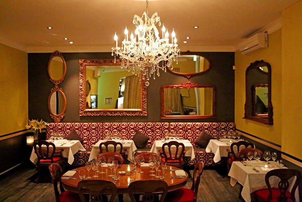 One of our beautiful dining rooms at Little Truffle
