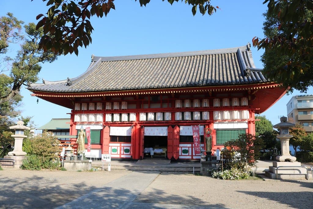 Aizendo Shomanin Temple Osaka