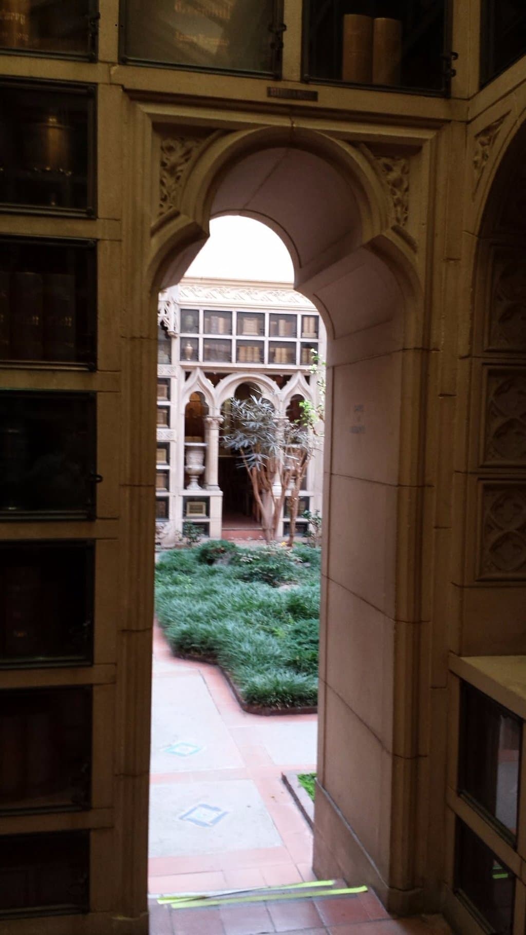 One of the many vistas inside the Chapel of the Bells.