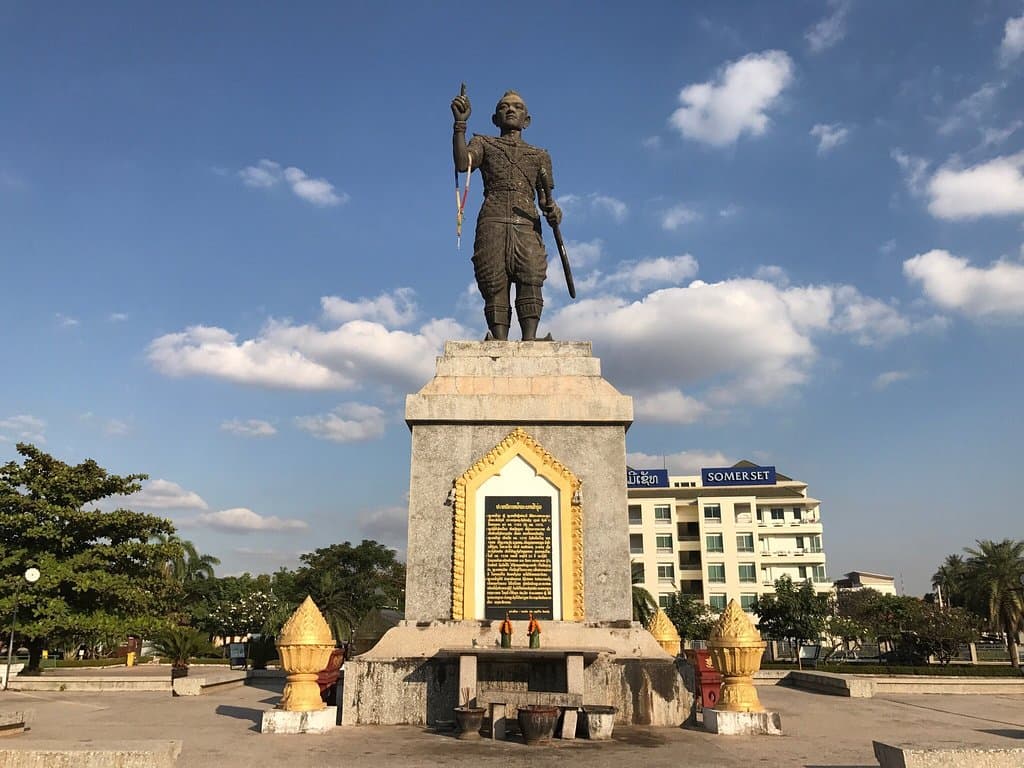 Chao Fa Ngum Statue