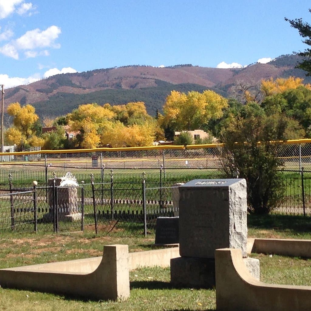 View of nearby mountains