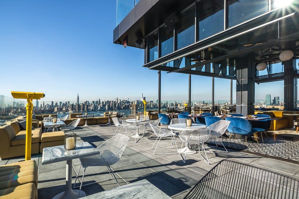 Westlight Patio Manhattan view
