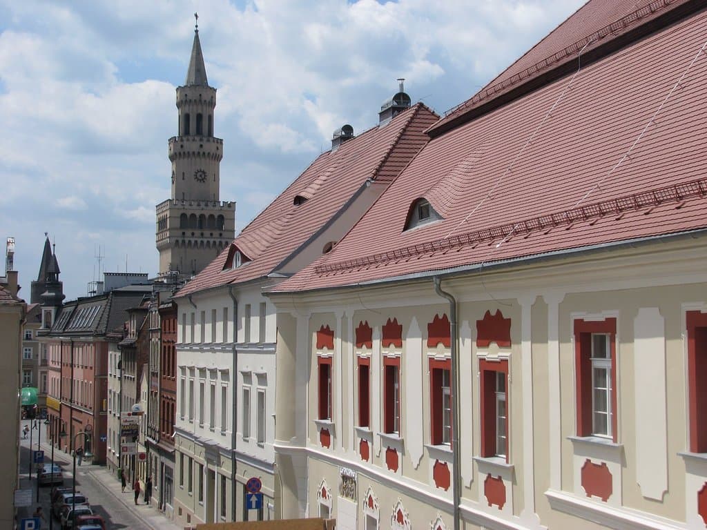 budynek muzeum od ulicy Wojciecha