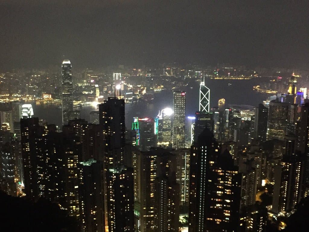 山頂夜景