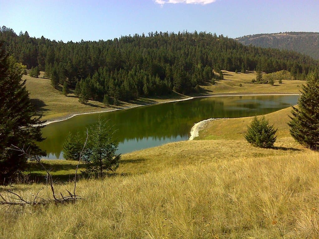 Lac du Bois Lake area