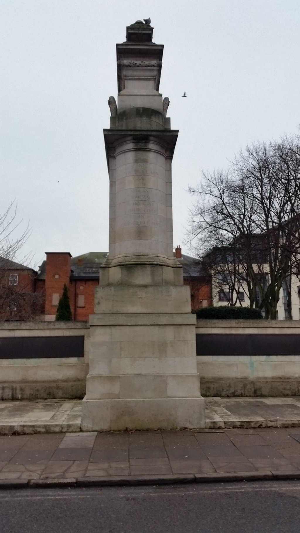 Midland Railway War Memorial on Midland Road