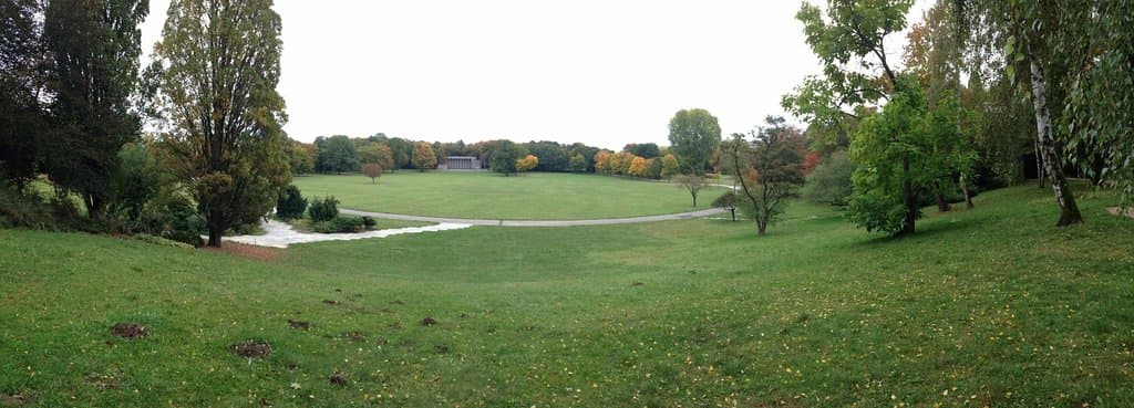 Nowadays it is a beautiful and green area