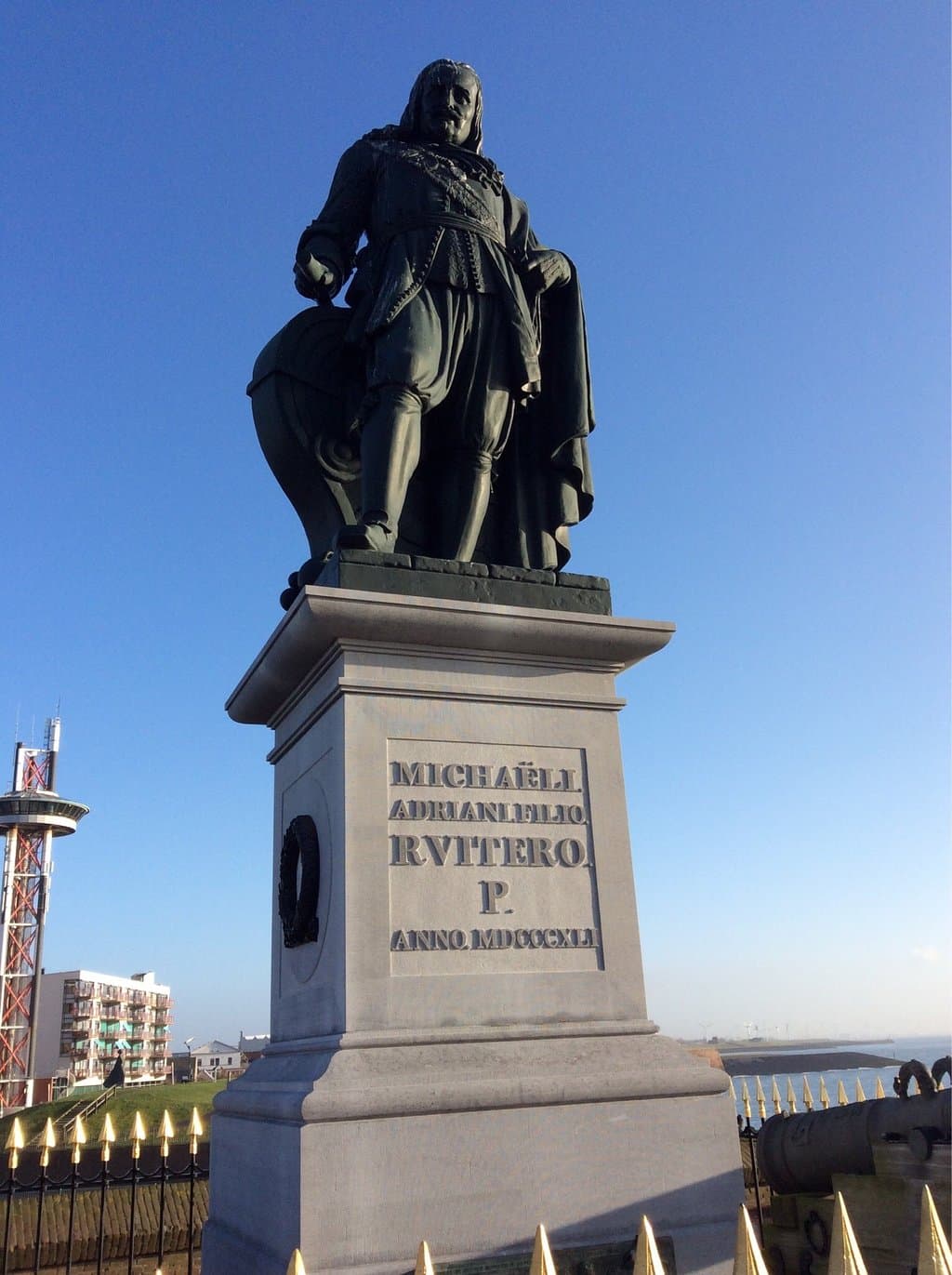 Keizersbolwerk and De Ruyter Statue Vlissingen