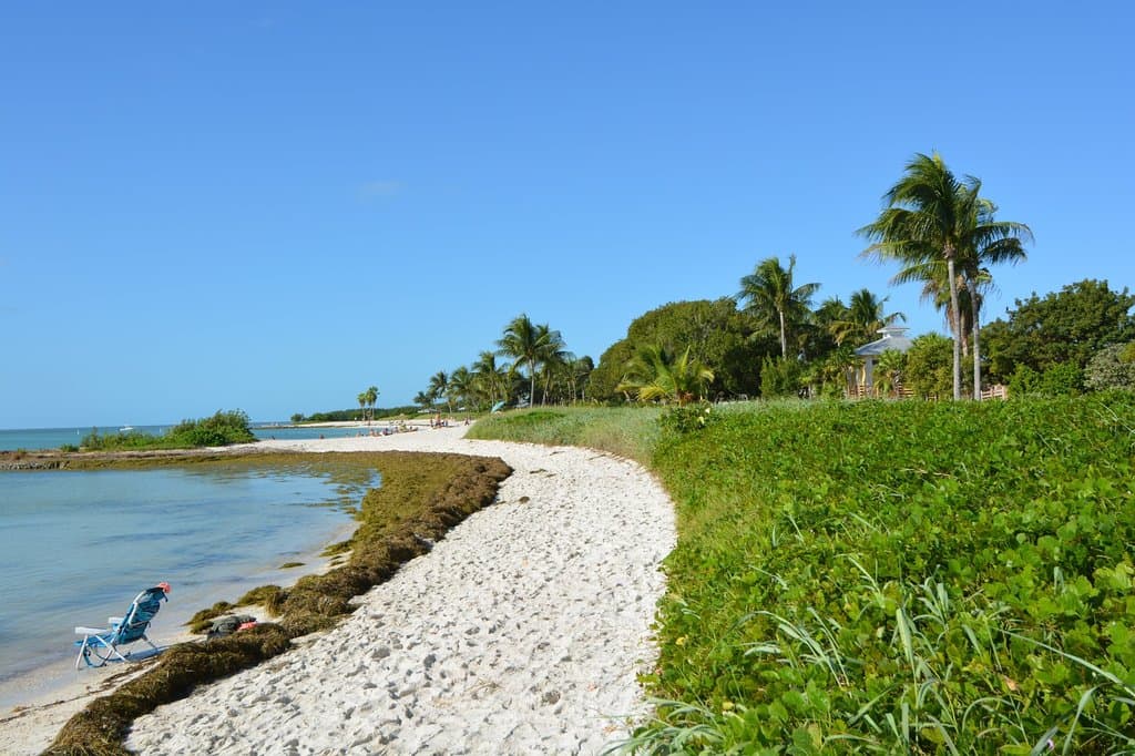 Beautiful Sombrero Beach in The Florida Keys