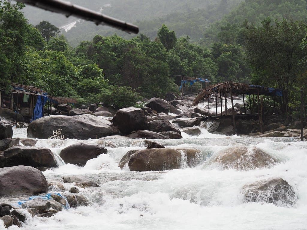 Elephant Springs water was in full flow