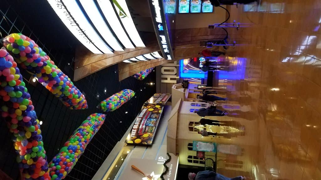 Getting ready for New Year's Eve celebration.