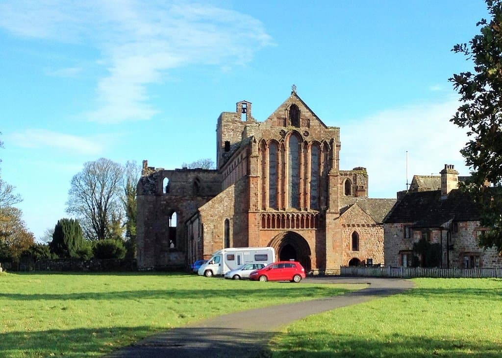Lanercost Priory has plenty of free parking.
