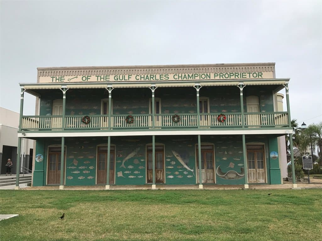 The historical building that houses the museum