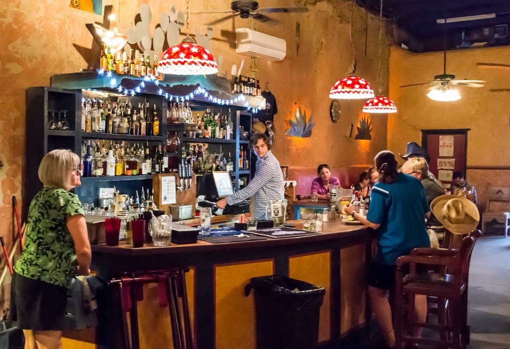 Bar Inside the Restaurant