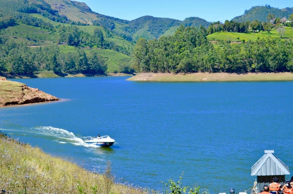 Another side view of the dam
