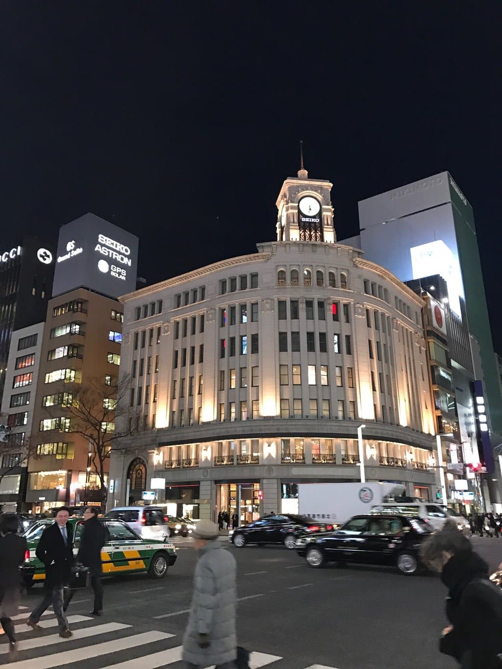 Wako Clock Tower Ginza