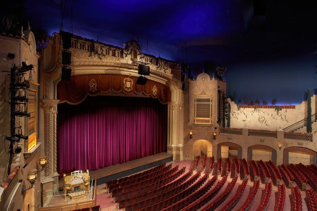 Interior of the Plaza Theatre