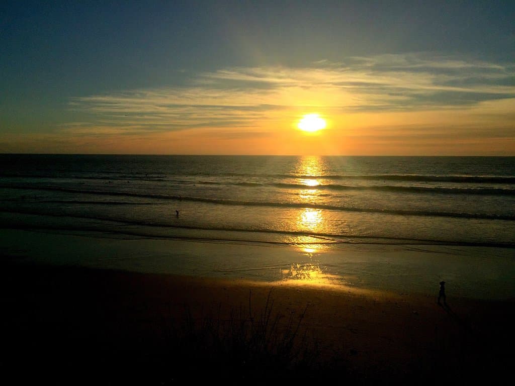 Another sunset from our campsite.