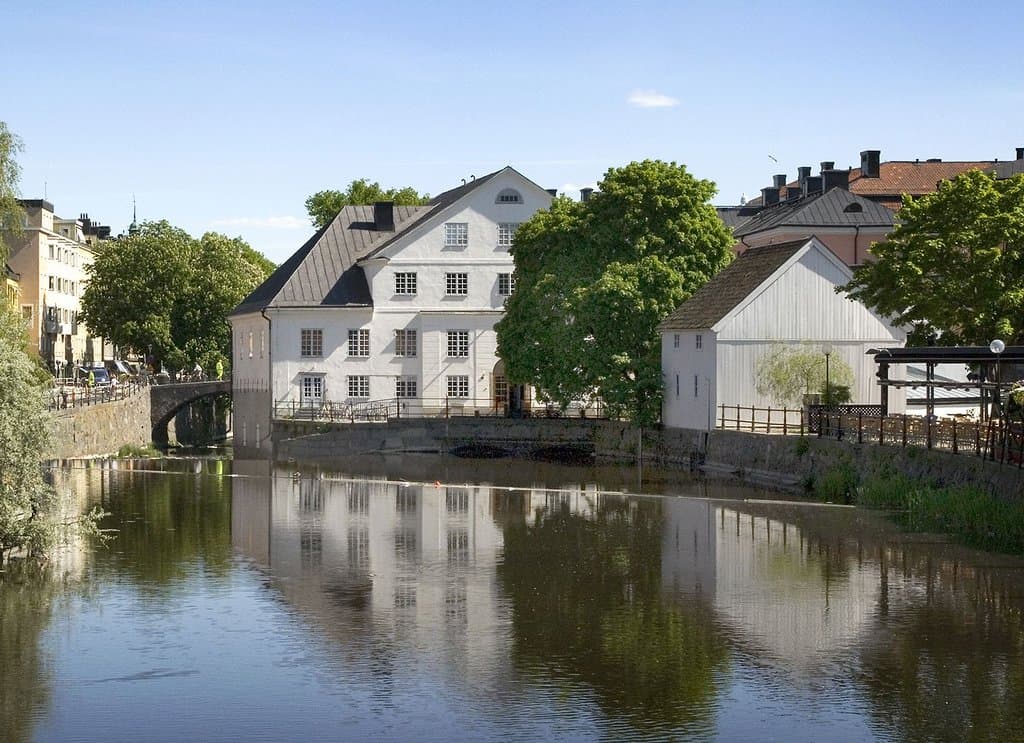 Upplandsmuseet mitt i Uppsala