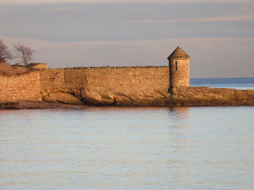 sea tower from Ravenscraig Castle