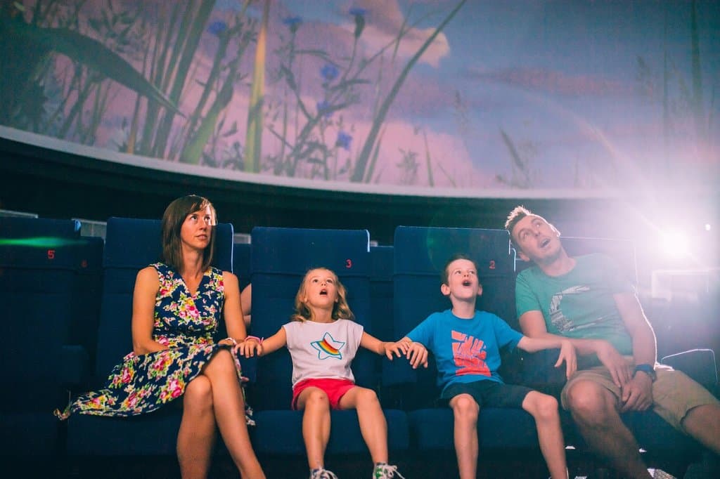 Voorstelling in de Cosmodrome