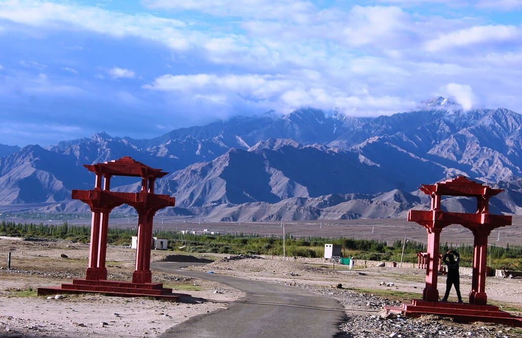 BEAUTIFUL SINDHU DARSHAN VENUE , LEH
