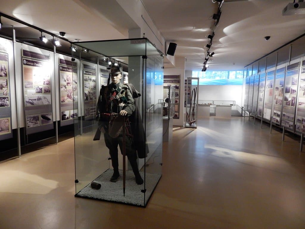 Exhibition in cellar